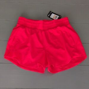 NWT Under Armour UA Women's Flex Woven 3in Bright Red Running Shorts Size Small